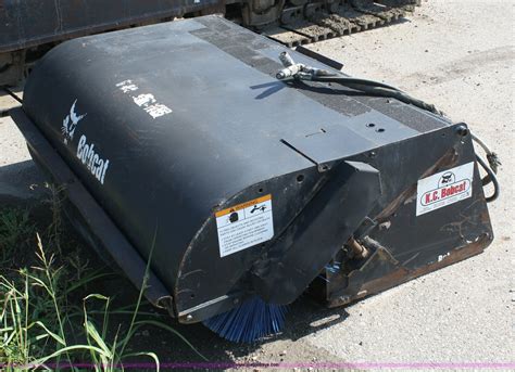 skid steer sweeper vacuum attachment|street sweeper attachment for bobcat.